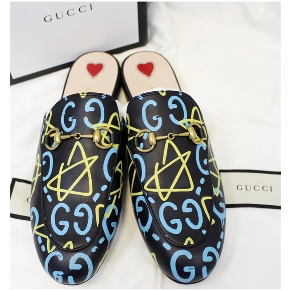 Gucci Ghost Princetown Loafers - Picture 3 of 9